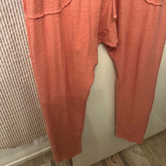 Free People Intimately Coral Jumpsuit - Picture 4 of 8